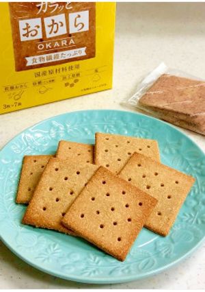 袋で作る健康おやつ❶おからビスケット-レシピのメイン写真