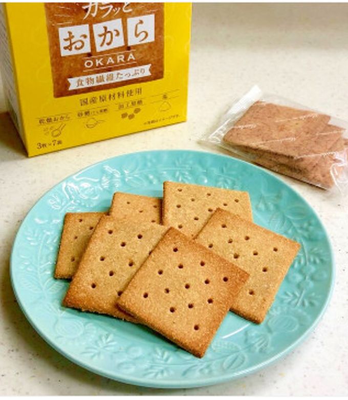 袋で作る健康おやつ❶おからビスケット-レシピのメイン写真