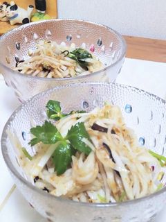 パクパク進む!大根サラダ-レシピのメイン写真
