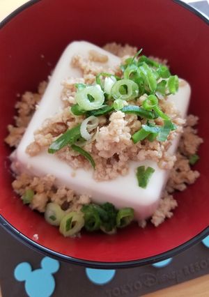 時短とりそぼろ　肉豆腐-レシピのメイン写真