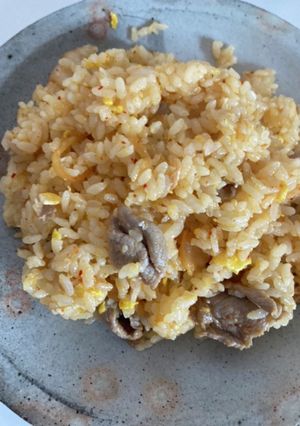 超簡単☆パラパラキムチチャーハン-レシピのメイン写真