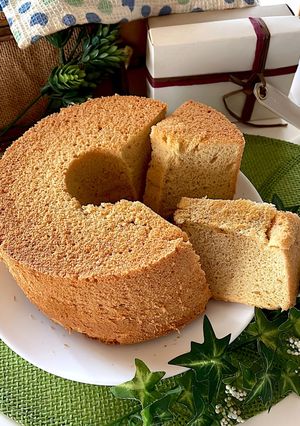 黒糖シフォンケーキ-レシピのメイン写真