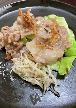 マカを使った豚バラ塩焼き-レシピのメイン写真