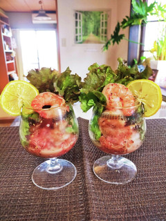 簡単パーティ♪おしゃれなエビのカクテル-レシピのメイン写真