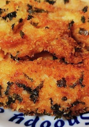 余って乾いた大葉救済！鶏ささみ揚げ！-レシピのメイン写真