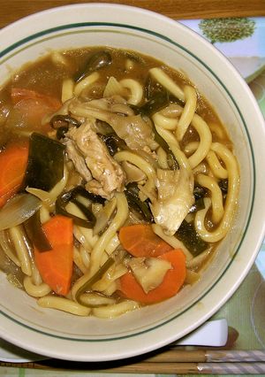 「南インド・カレーパウダー」カレーうどん-レシピのメイン写真