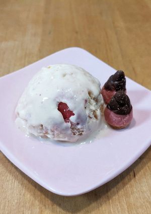 シャリシャリイチゴアイス-レシピのメイン写真