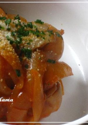 玉ねぎたっぷり☆ケチャップでご馳走チキン-レシピのメイン写真
