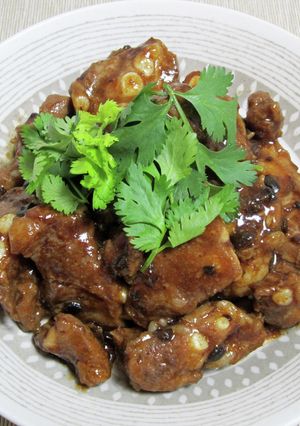 豚バラ軟骨の豆豉蒸（豆豉蒸排骨）-レシピのメイン写真