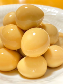 うずら卵の醤油漬け ほんのりにんにく風味-レシピのメイン写真