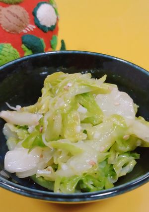 レンチン　キャベツの塩ダレ和え-レシピのメイン写真