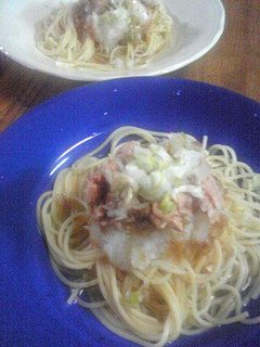ツナと大根おろしのあっさりパスタ-レシピのメイン写真
