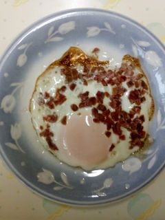 梅目玉焼き-レシピのメイン写真