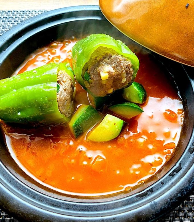 タジン・ケフタ　モロッコ風野菜肉詰め-レシピのメイン写真