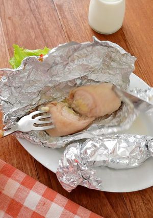 【トースター】給食で食べたロールチキン-レシピのメイン写真