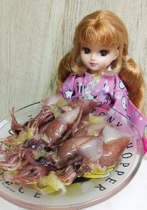 リカちゃん♡蛍イカ檸檬オリーブオイル和え-レシピのメイン写真