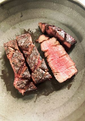鹿ステーキ-レシピのメイン写真