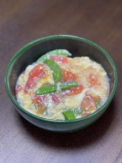 トマトと卵のあんかけうどん♪-レシピのメイン写真