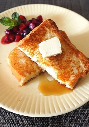 卵・乳・砂糖なし！植物性フレンチトースト-レシピのメイン写真