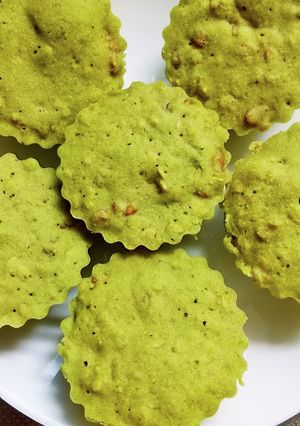 オートミールと米粉とおからの抹茶ケーキ-レシピのメイン写真