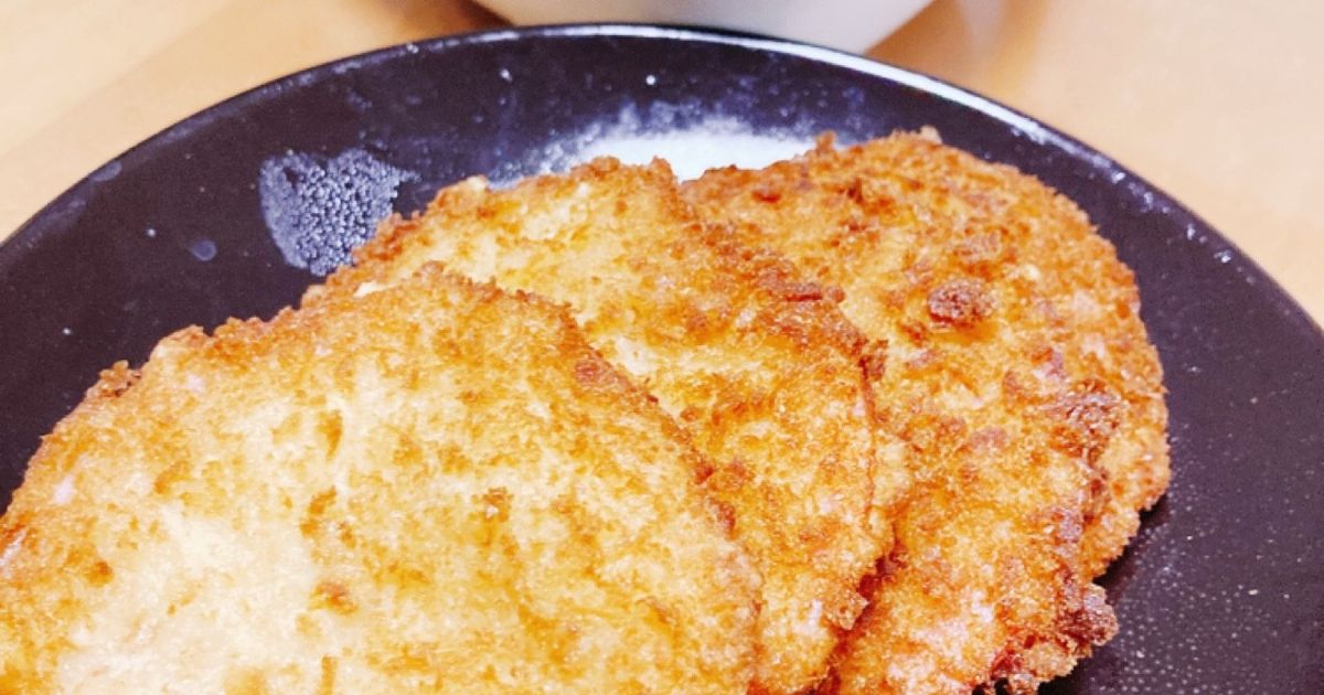 簡単ハムカツ by Santa☆mama 【クックパッド】 簡単おいしいみんなの