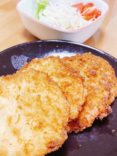 簡単ハムカツ-レシピのメイン写真