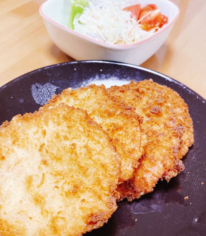 簡単ハムカツ by Santa☆mama 【クックパッド】 簡単おいしいみんなの