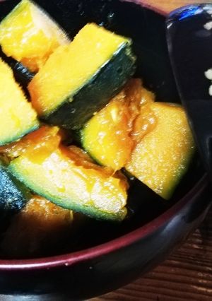 汁なし！カボチャ煮物!ゆりさん風-レシピのメイン写真