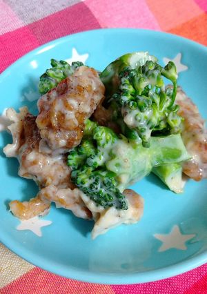 鶏からとブロッコリーのマヨネーズ和え-レシピのメイン写真
