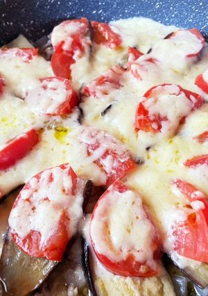 ナスとトマトの重ね蒸し☆簡単-レシピのメイン写真