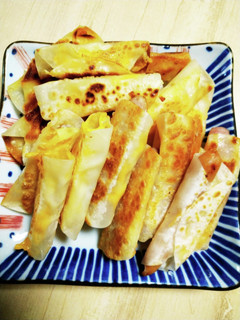 餃子の皮で簡単おつまみ(2種類)-レシピのメイン写真