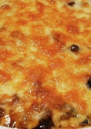 ◆ホウレン草と舞茸のミートソース焼き◆-レシピのメイン写真