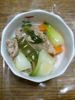 チンゲン菜の八宝菜-レシピのメイン写真