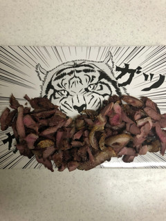 猪肉ブロックでの焼肉-レシピのメイン写真