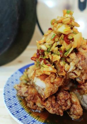 元王将店員が作る究極の油淋鶏-レシピのメイン写真