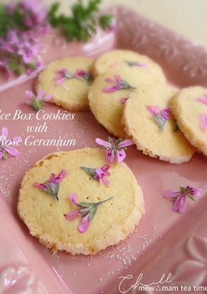 世界で一番美しいクッキー♡季節の花で…-レシピのメイン写真
