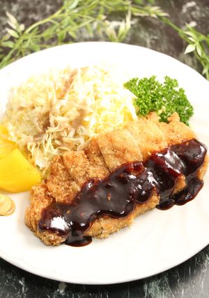 簡単！とんかつ　カレーチーズ風味-レシピのメイン写真