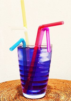 麦焼酎のバタフライピーティー割り♪-レシピのメイン写真