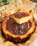 簡単！バスクチーズケーキ　バナナ風味