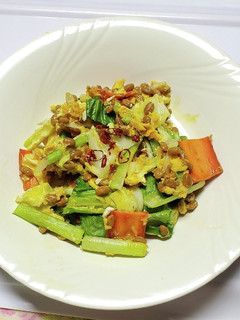 納豆チャンプルー-レシピのメイン写真