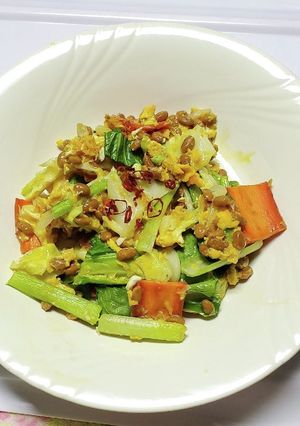 納豆チャンプルー-レシピのメイン写真