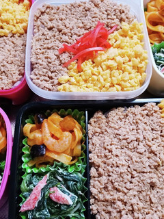 高校生息子、旦那、娘弁当(5/16)-レシピのメイン写真