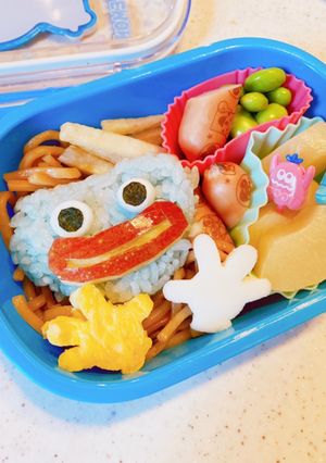 ハギーワギーキャラ弁-レシピのメイン写真
