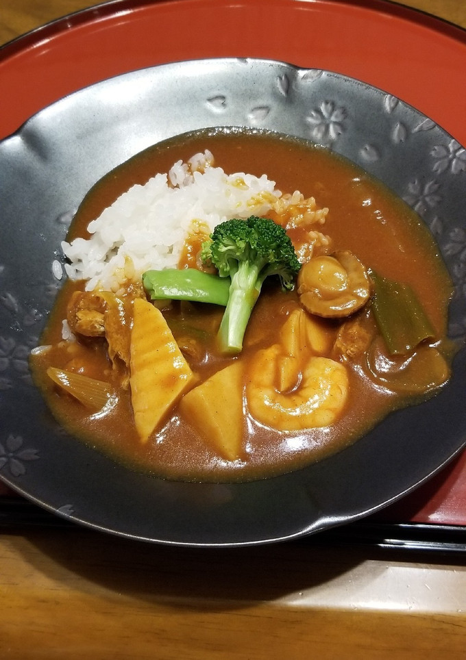 魚介和風カレー-レシピのメイン写真