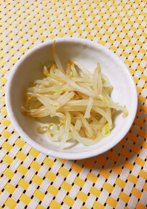 材料3つ！簡単もやしナムル-レシピのメイン写真