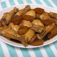 炊飯器で簡単☆手羽元とゆで卵煮物