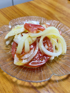 トマトと玉ねぎのマリネ-レシピのメイン写真