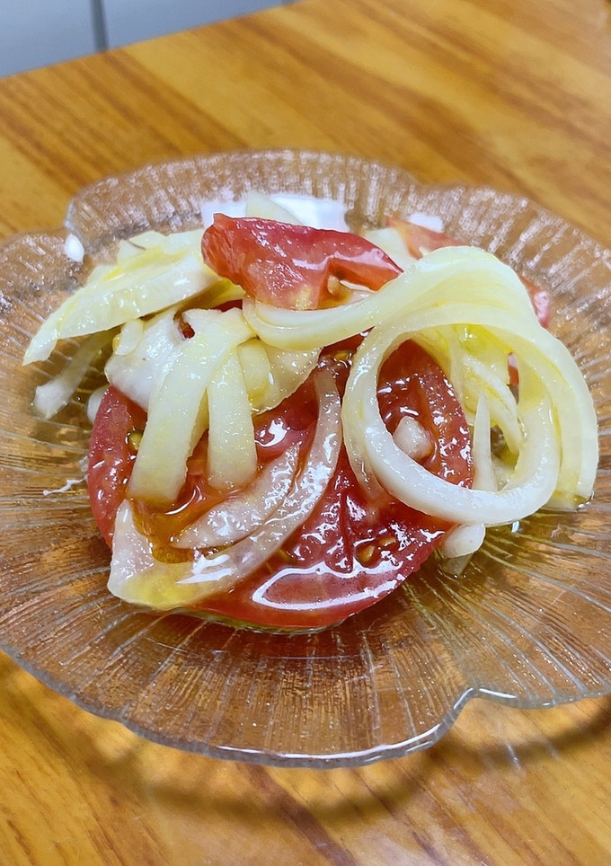 トマトと玉ねぎのマリネ-レシピのメイン写真