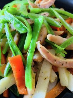 レンチン野菜炒めで!油はねゼロ♡-レシピのメイン写真