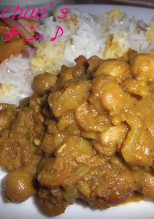 本場インドの味　ひよこ豆のカレー-レシピのメイン写真